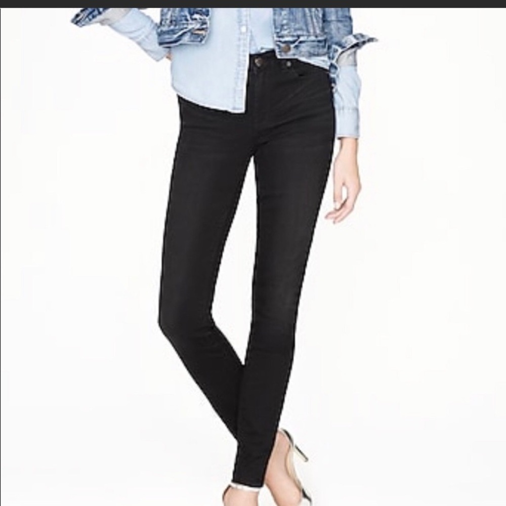 J.Crew Mid Rise Toothpick jeans